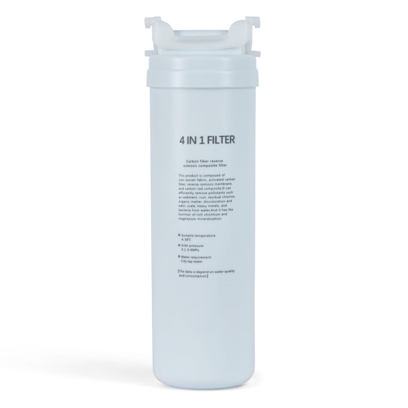 The Aqua 4-in-1 reverse osmosis composite filter cartridge